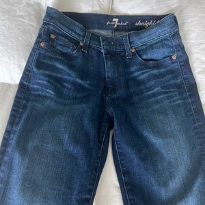 7 for all mankind - Straight leg, medium rise